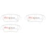 Disc Brakes Australia DB15022XP Rear Xtreme Performance Brake Pads