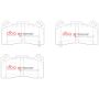 Disc Brakes Australia DB15025XP Front Xtreme Performance Brake Pads