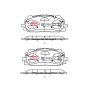 Disc Brakes Australia DB15030SSEV Front Street Series EV Brake Pads