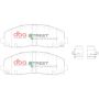 Disc Brakes Australia DB15038SP Front Street Performance Brake Pads