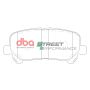 Disc Brakes Australia DB15052SP Rear Street Performance Brake Pads