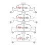 Disc Brakes Australia DB15060XP Front Xtreme Performance Brake Pads
