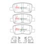 Disc Brakes Australia DB15072SP Rear Street Performance Brake Pads