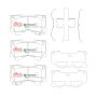 Disc Brakes Australia DB15077SP Front Street Performance Brake Pads