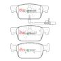 Disc Brakes Australia DB15106SP Rear Street Performance Brake Pads
