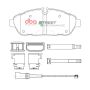 Disc Brakes Australia DB15112SP Front Street Performance Brake Pads
