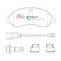 Disc Brakes Australia DB15113SP Front Street Performance Brake Pads