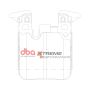 Disc Brakes Australia DB15127XP Rear Xtreme Performance Brake Pads