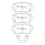 Disc Brakes Australia DB15133XP Front Xtreme Performance Brake Pads