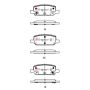 Disc Brakes Australia DB15159SSEV Rear Street Series EV Brake Pads