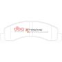 Disc Brakes Australia DB1731XP Front Xtreme Performance Brake Pads