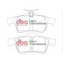 Disc Brakes Australia DB1763SP Rear Street Performance Brake Pads