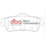 Disc Brakes Australia DB1766SP Rear Street Performance Brake Pads