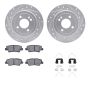 Dynamic Friction 7512-03089 Rotor Kit