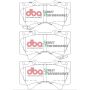 Disc Brakes Australia DB1838SP Front Street Performance Brake Pads