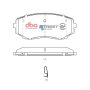 Disc Brakes Australia DB1916SSEV Front Street Series EV Brake Pads
