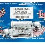 LOKAR LOKIDH-2025 49-Up GM/Ford Door Handles Chrome Pair