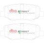 Disc Brakes Australia DB2003SP Rear Street Performance Brake Pads