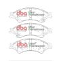 Disc Brakes Australia DB2074SP Front Street Performance Brake Pads