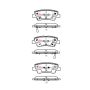 Disc Brakes Australia DB2076SSEV Rear Street Series EV Brake Pads