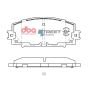 Disc Brakes Australia DB2159SSEV Front Street Series EV Brake Pads