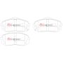 Disc Brakes Australia DB2174SP Front Street Performance Brake Pads