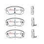Disc Brakes Australia DB2174SSEV Front Street Series EV Brake Pads