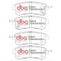 Disc Brakes Australia DB2244SP Rear Street Performance Brake Pads