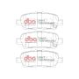 Disc Brakes Australia DB2340SP Rear Street Performance Brake Pads