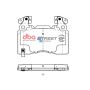 Disc Brakes Australia DB2358ASSEV Front Street Series EV Brake Pads