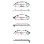 Disc Brakes Australia DB2374SSEV Front Street Series EV Brake Pads
