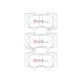 Disc Brakes Australia DB2380SP Front Street Performance Brake Pads