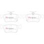Disc Brakes Australia DB2429SP Rear Street Performance Brake Pads