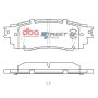 Disc Brakes Australia DB2469SSEV Rear Street Series EV Brake Pads