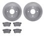 Dynamic Friction 6502-58052 Rotor Kit