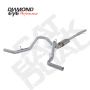 Diamond Eye Performance K3122A Diamond Eye KIT 3in CB DUAL GAS AL CHEVY/GM 4.8L 5.3L 1500