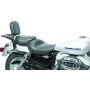 Mustang Motorcycle 76141 Mustang 04-21 Harley Sportster Wide Touring 1PC Seat - Black