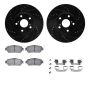 Dynamic Friction 8512-76061 Rotor Kit