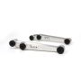 BLOX Racing 90-01 Integra, 89-95 Civic, CRX, Del Sol V2 Billet Rear LCA Poly Bushings - Raw