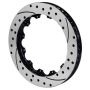 Wilwood 160-8956-BK Rotor-GT60 SPC-37-LH-Drill-Blk 16.00 x 1.38 - 12 on 10.75in