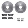 Dynamic Friction 6512-75150 Rotor Kit