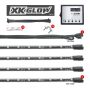 XKGLOW XK041006 XK Glow 3 Million Color  LED Accent Light Car/Truck Kit 8x24In Tubes