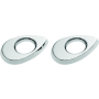 Kuryakyn 2844 Front Turn Signal Mounts Chrome