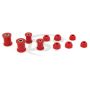 Prothane 91-05 Acura NSX Front Control Arm Bushings - Red