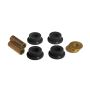 Prothane 84-87 Honda Civic/CRX Front Lower Control Arm Bushings - Black