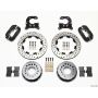 Wilwood 140-2114-BD Forged Dynalite P/S Rear Kit Drilled Rotor Big Ford 2.54in Offset