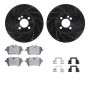 Dynamic Friction 8612-32007 Rotor Kit