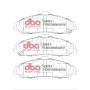 Disc Brakes Australia DB7599SP Front Street Performance Brake Pads