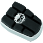 Kuryakyn 4405 Zombie Brake Pedal Pad For FX Models Chrome