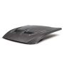 Anderson Composites AC-HD24FDMU-GTD-DS 2024 Ford Mustang Type-GTD Double Sided Carbon Fiber Hood